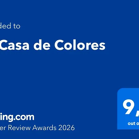 La Casa De Colores Apartment *